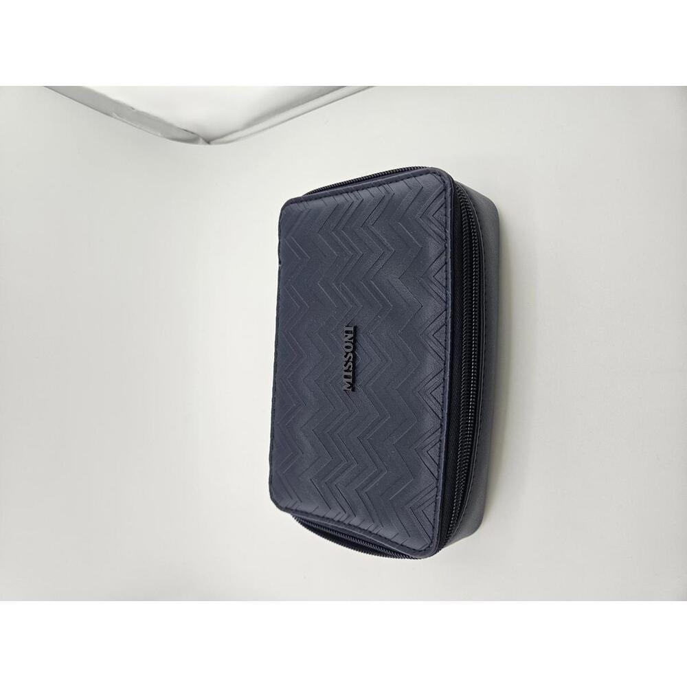 Missoni Delta Navy Chevron Patterned Wallet
